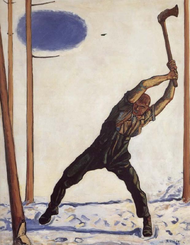 Ferdinand Hodler WOodcutter